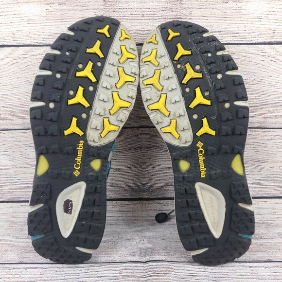 Columbia Womens Ravenous Amphibian BL4309-443 Blue Running Athletic Shoes Sz 11 - Picture 7 of 9